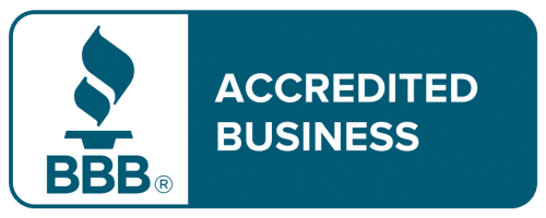 BBB accredited logo of Priority Home Buyers.