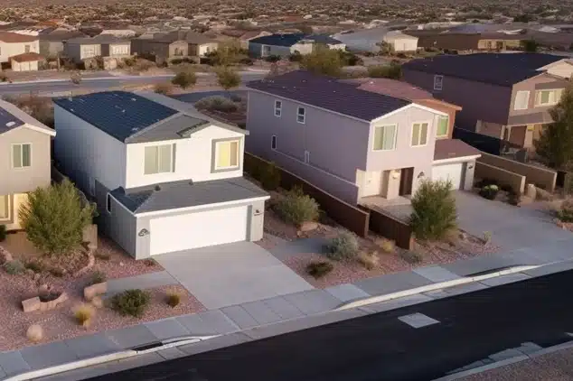 A home being bought by a cash home buyer in North Las Vegas, NV.