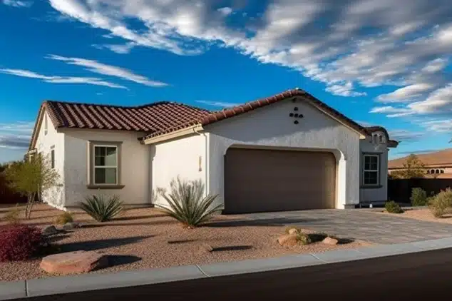 A house being sold in Pahrump, NV.